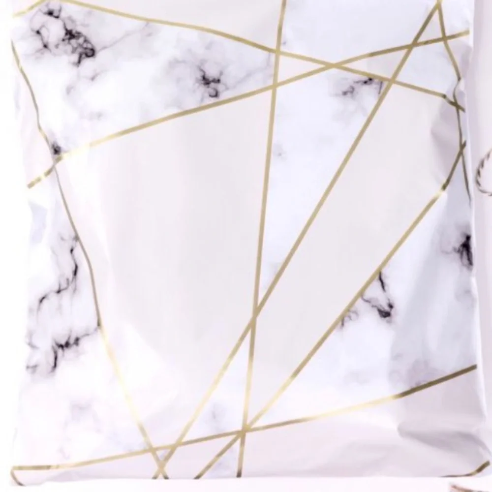 Set of 20 - 10”x13” Marble Poly Mailers
